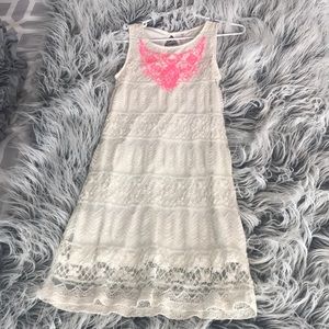Ivory/white Lace Dress